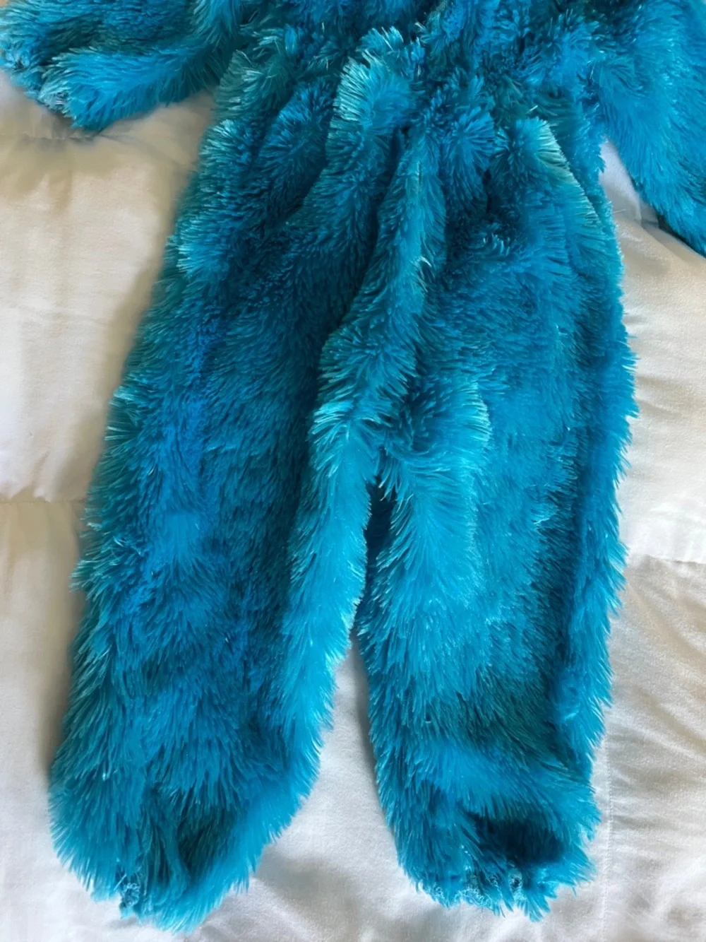 Sesame Street Cookie Monster Plush Blue Infant Costume Size 12-18 Months
